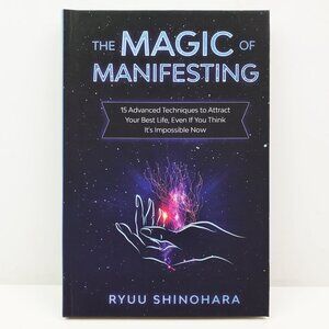 Magic of Manifesting Book Hardcover 15 Advanced Techniques Ryuu Shinohara Unread